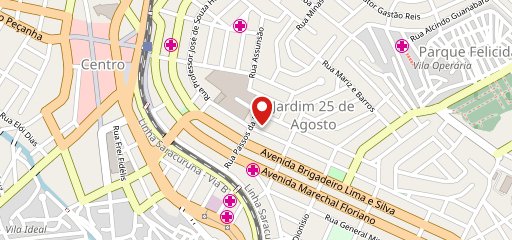 Oba Oba Pizzaria Jardim 25 de Agosto: Pizzas, Calzone, Duque de Caxias no mapa