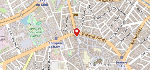 O'Briens Irish Pub (Toulouse Arnaud Bernard) sur la carte