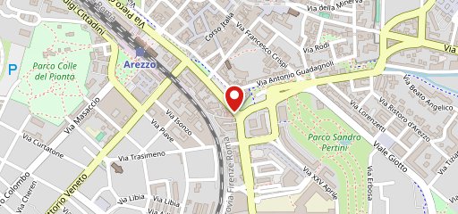 Officina Della Pizza Arezzo sulla mappa