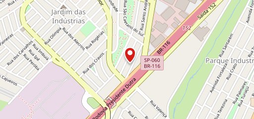 Pizzaria Lá do Russo no mapa