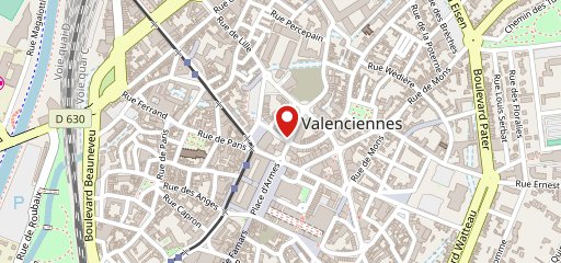 Ofk valenciennes sur la carte