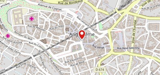 Oh My Juice Angoulême sur la carte