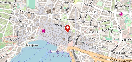 Oh!LaLa Konoba Pizzeria sulla mappa