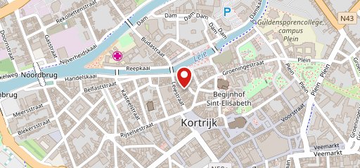 Sushi Kortrijk sur la carte