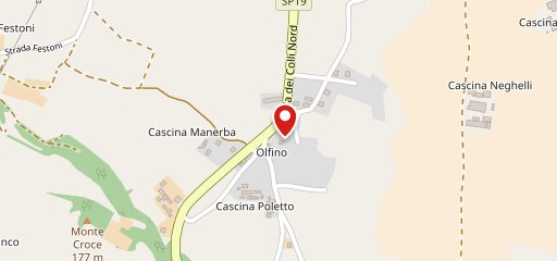 Ristorante Olfino "dalle Angeline" sulla mappa