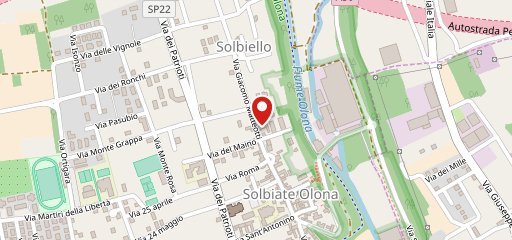 Pizzeria olimpo Solbiate Olona sulla mappa