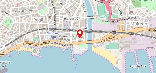 Pizzeria Oltremare Genova sulla mappa