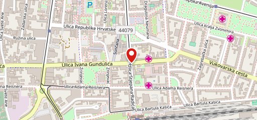 Sandwich bar "Omasti brk" sulla mappa