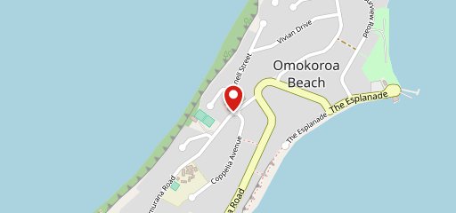 Omokoroa Takeaways on map