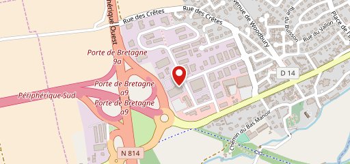 Oncle Scott's Bretteville sur odon sur la carte