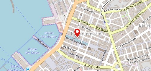 Ones Trieste sulla mappa