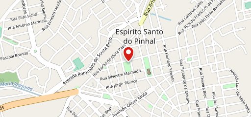 Opção Trattoria no mapa