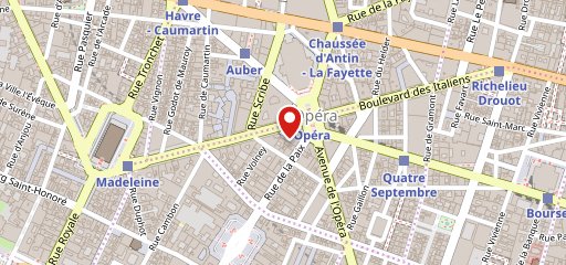 Opéra Mandarin sur la carte