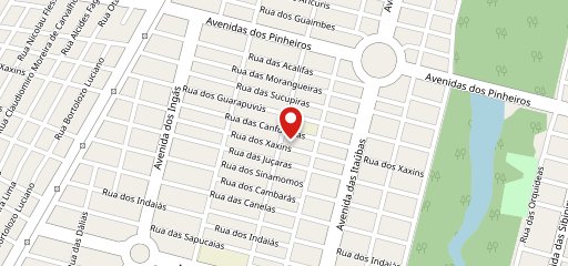 Ópera Pizzaria no mapa