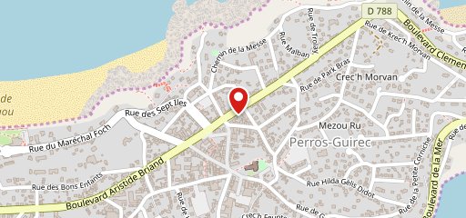 OˋPerros Kebab sur la carte