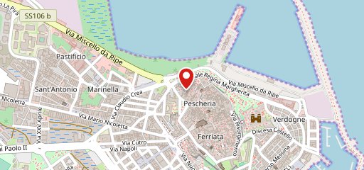 Ristorante Pizzeria Orfeo Crotone sulla mappa