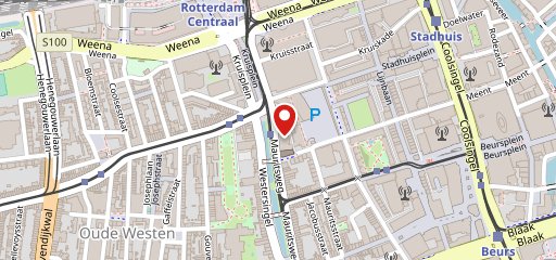 Oriental Express Rotterdam sur la carte