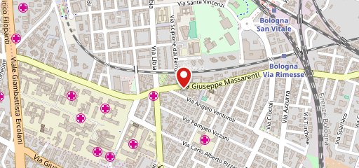 Pizzeria d'asporto Origano sulla mappa