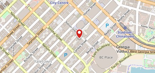 Original Joe's Restaurant & Bar - Robson sur la carte