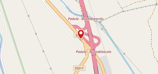 Ristorante orizzonte sulla mappa