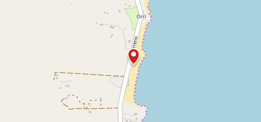 Orrì Beach sur la carte