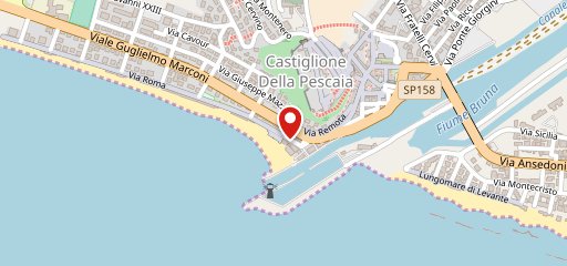 Gelateria "Orso Bianco" sur la carte