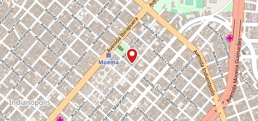 Kadô Sushi Bar Moema no mapa