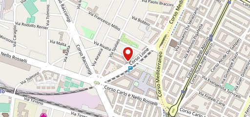 Ristorante Giapponese Osaka Torino sulla mappa