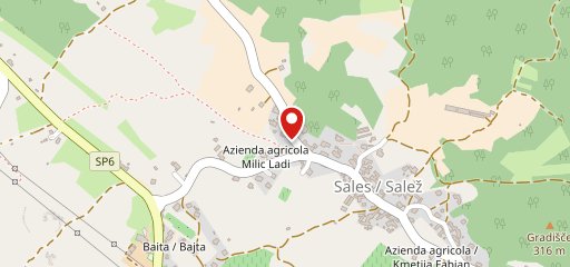 Osmica Budin sur la carte