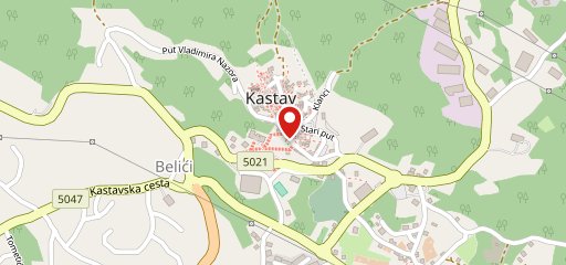 Bistro oštarija Fortica sur la carte