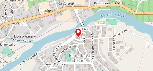 Oste Allegro sulla mappa