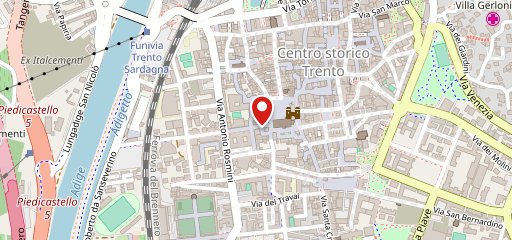 Osteria a le Due Spade sulla mappa