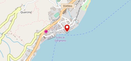 Osteria Al Baccaretto sur la carte