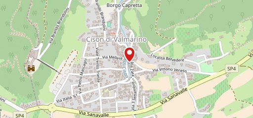 Osteria Al Ponte Di Meneghel Cristina sulla mappa