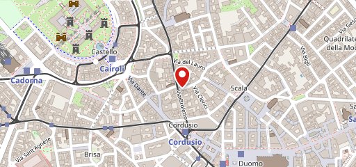 Osteria al ventotto sulla mappa