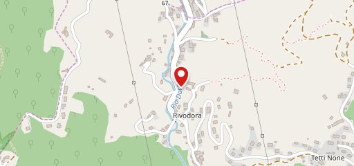 Alfiere Osteria Cooperativa di Rivodora sur la carte