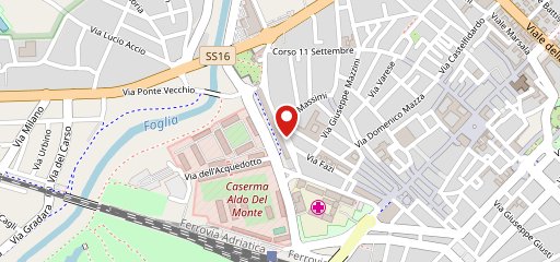 Osteria Che Bici Pesaro sulla mappa