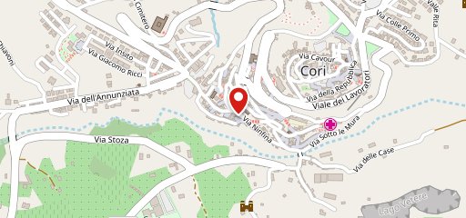 Osteria Corese sulla mappa