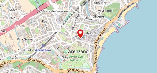 Osteria Cucina e Vino Arenzano sur la carte