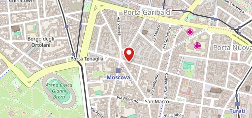 Osteria da Fortunata - Moscova Milano sulla mappa