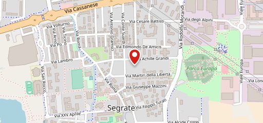 Osteria Dademat sur la carte