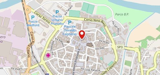 Osteria dei Borghi sulla mappa