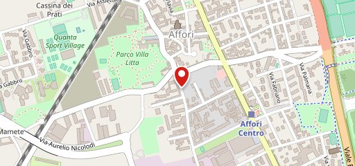 Osteria del biliardo sur la carte