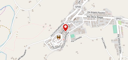 Osteria del borgo sulla mappa