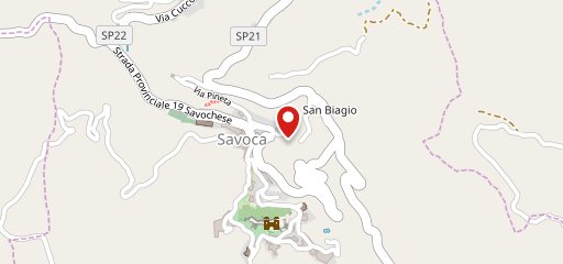 Osteria del borgo sulla mappa