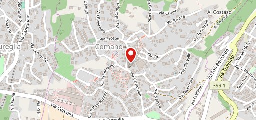 Osteria del Centro sulla mappa