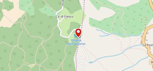 Rifugio Fantorno sulla mappa