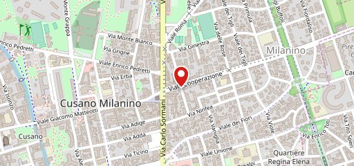 Osteria del Mar - Milanino sulla mappa