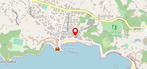 Osteria del mare sulla mappa