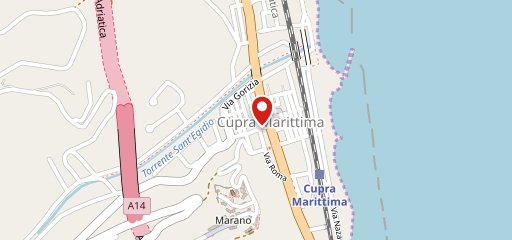 Osteria del Pescatore sulla mappa